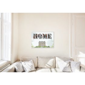 Sablon sziluett kollázs A4