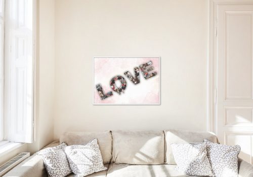 Egyedi sziluett kollázs A3