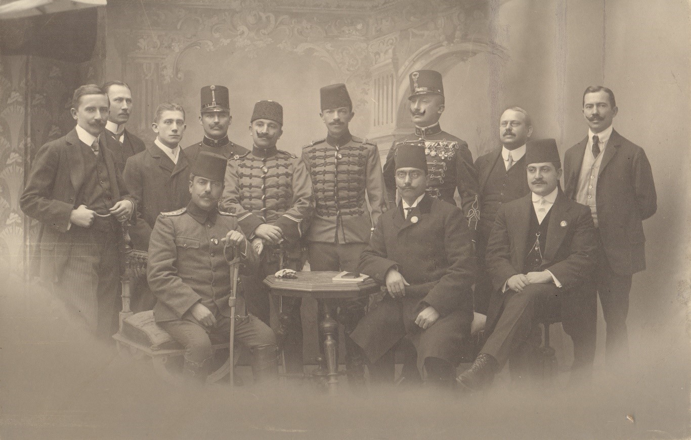 1909-es rendőrdelegáció csoportképe