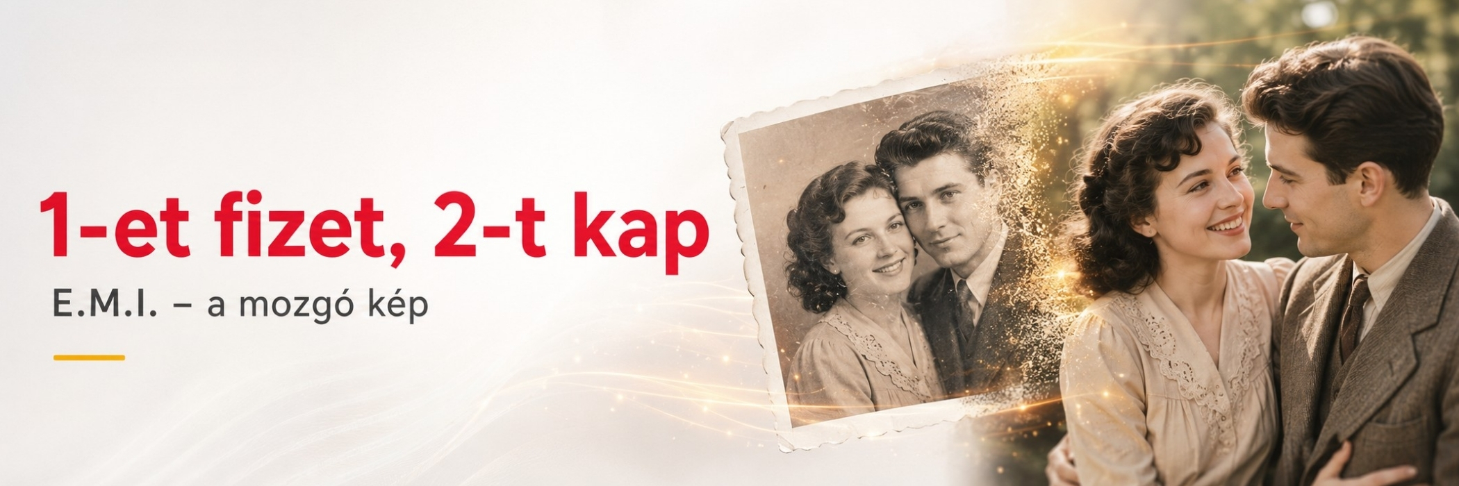 EMI - régi képekből AI segítségével rövid videó készítés