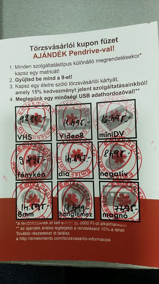 Ajándék pendrive számítása